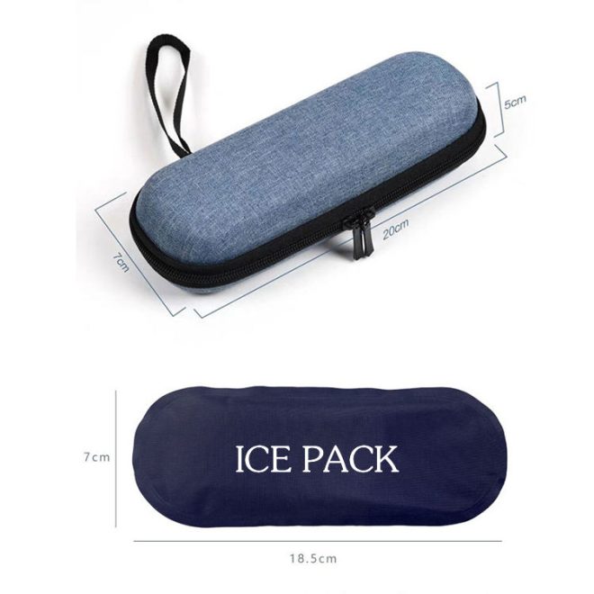 High Quality Waterproof Custom Logo Safety Small Insulated Eva Insulin Pen Cooler Box Travel Case - Image 2