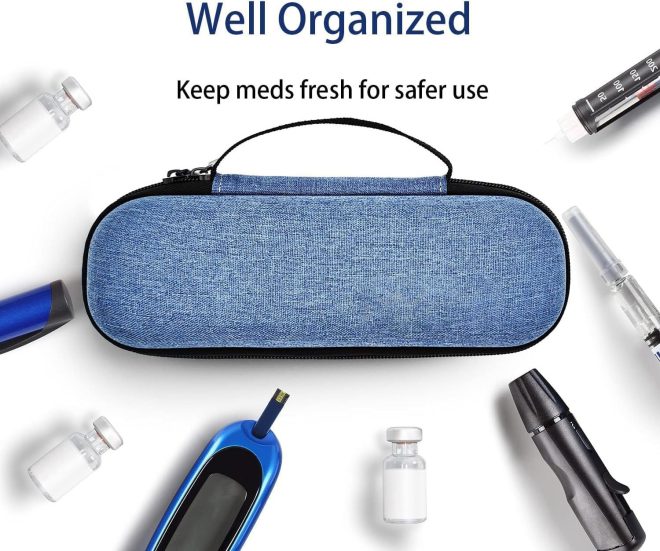 High Quality Waterproof Custom Logo Safety Small Insulated Eva Insulin Pen Cooler Box Travel Case - Image 5