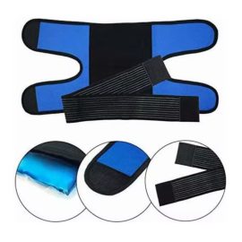 Polyester Fabric  Shoulder Back Pain Relief Wrap Gel Ice Pack Wrap Hot Cold Belt for Waist